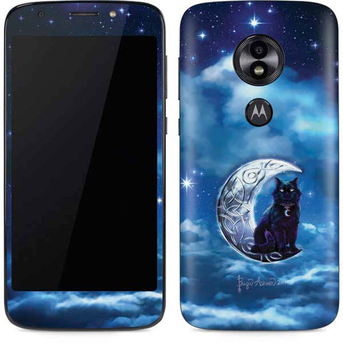 Brigid Ashwood Celtic Black Cat Moto E5 Play Skin